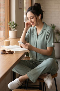 Zivame 2 Mile Fashion Knit Cotton Loungewear Set - Iceberg Green — thumbnail 1